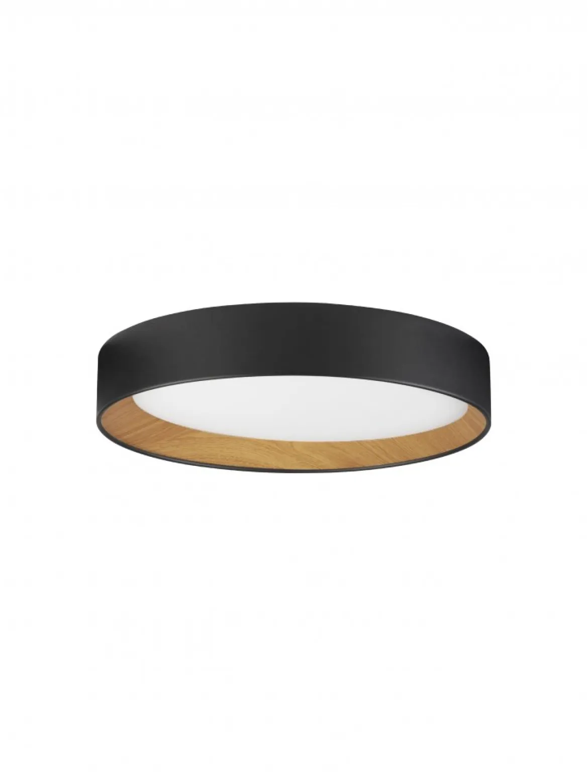 Nova Luce 9345527 STAKE LED Deckenleuchte 45cm 3000K Schwarz dimmbar