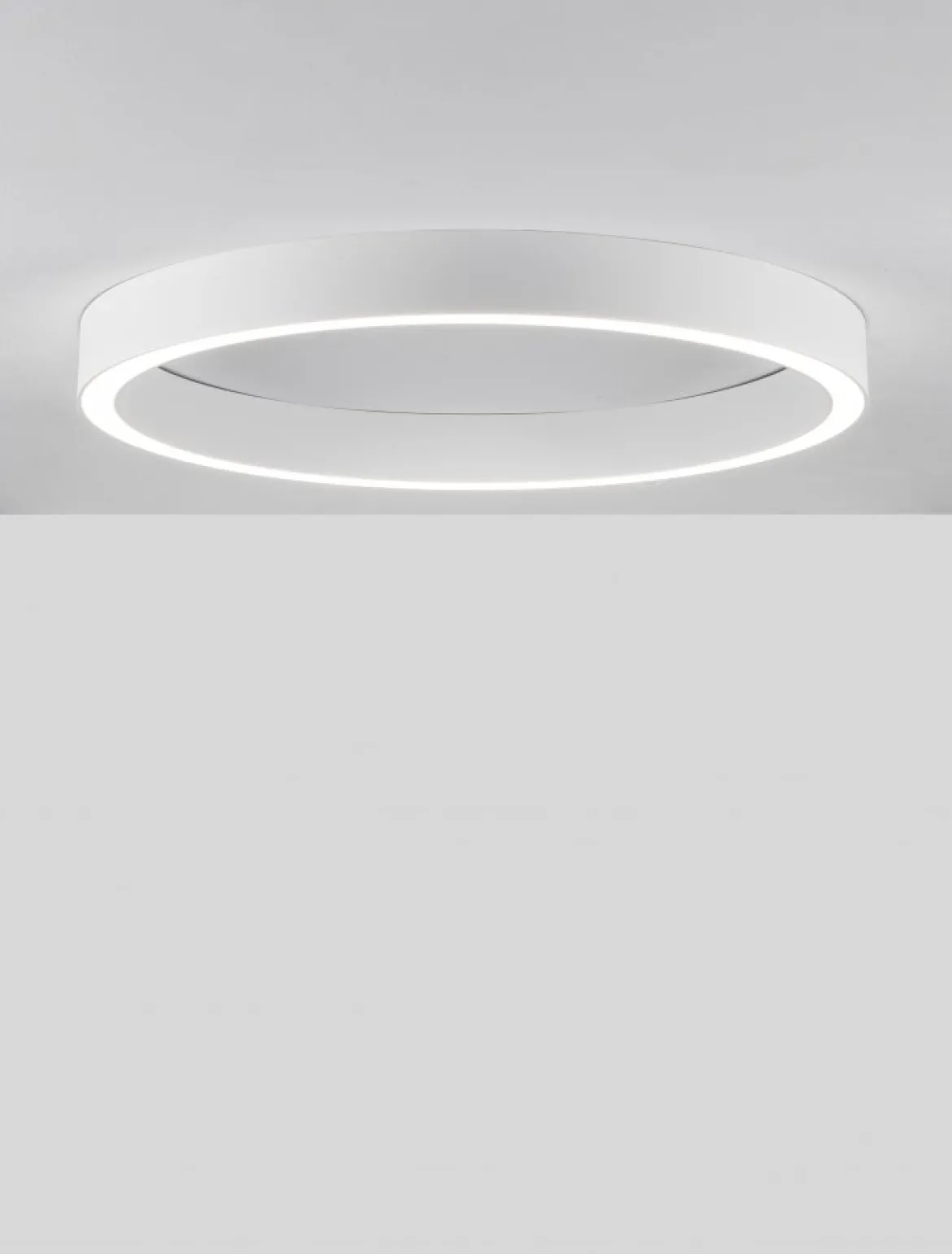 Nova Luce 9558630 STING LED Deckenleuchte 80cm 3000K Weiss dimmbar