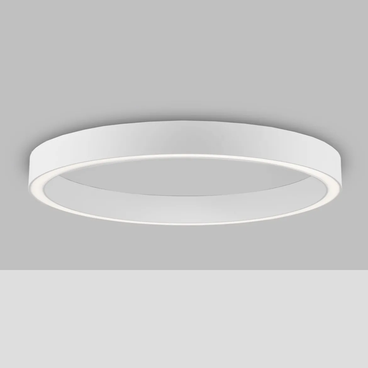 Nova Luce 9558630 STING LED Deckenleuchte 80cm 3000K Weiss dimmbar