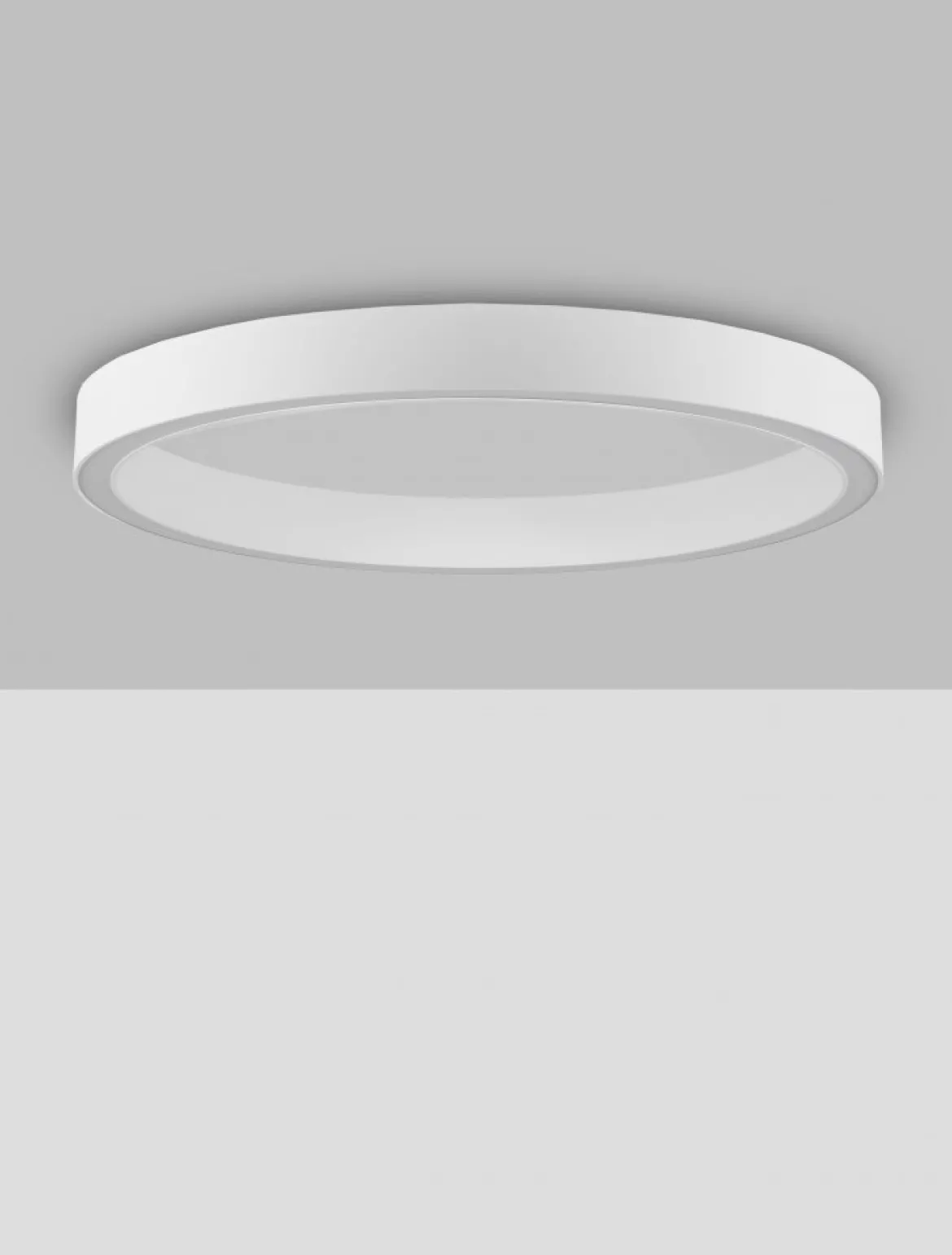 Nova Luce 9558630 STING LED Deckenleuchte 80cm 3000K Weiss dimmbar
