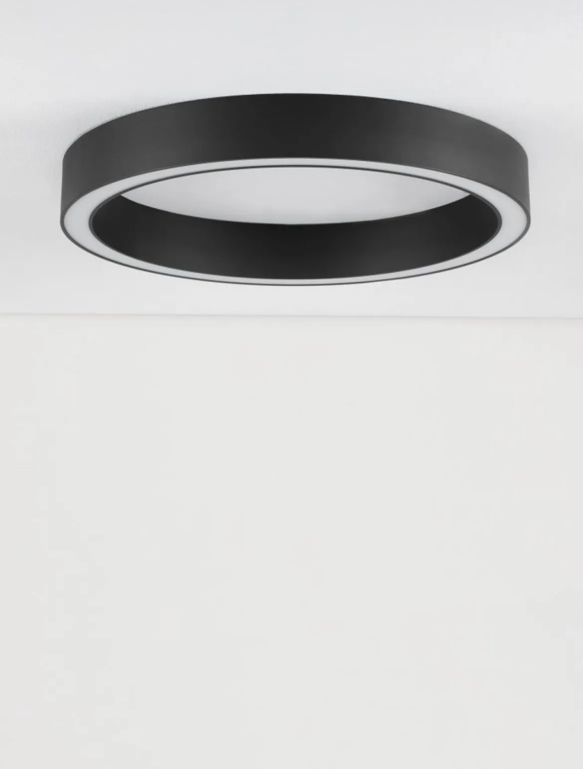 Nova Luce 9558610 STING LED Deckenleuchte 60cm 3000K Schwarz dimmbar