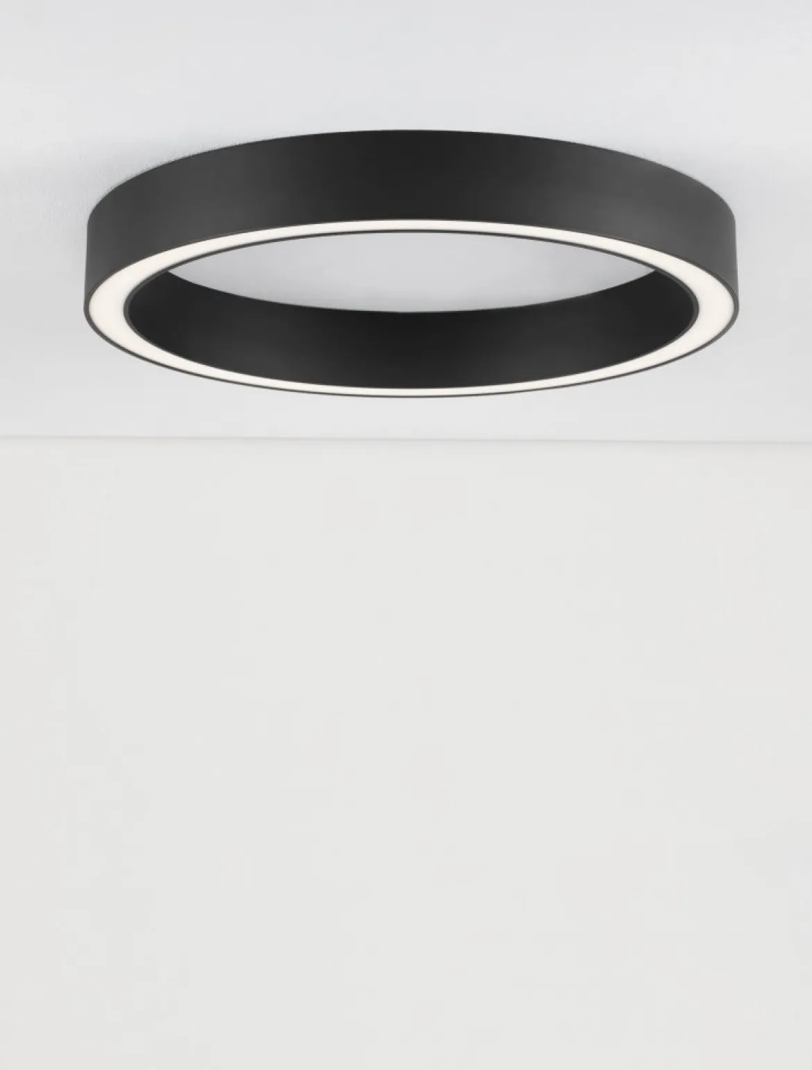 Nova Luce 9558610 STING LED Deckenleuchte 60cm 3000K Schwarz dimmbar