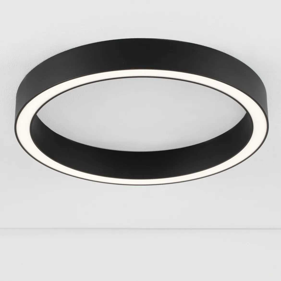 Nova Luce 9558610 STING LED Deckenleuchte 60cm 3000K Schwarz dimmbar