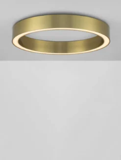 Nova Luce 9558620 STING LED Deckenleuchte 60cm 3000K Bronze dimmbar