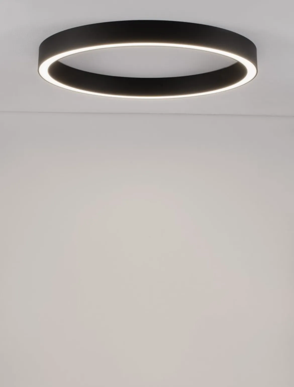Nova Luce 9558640 STING LED Deckenleuchte 80cm 3000K Schwarz dimmbar