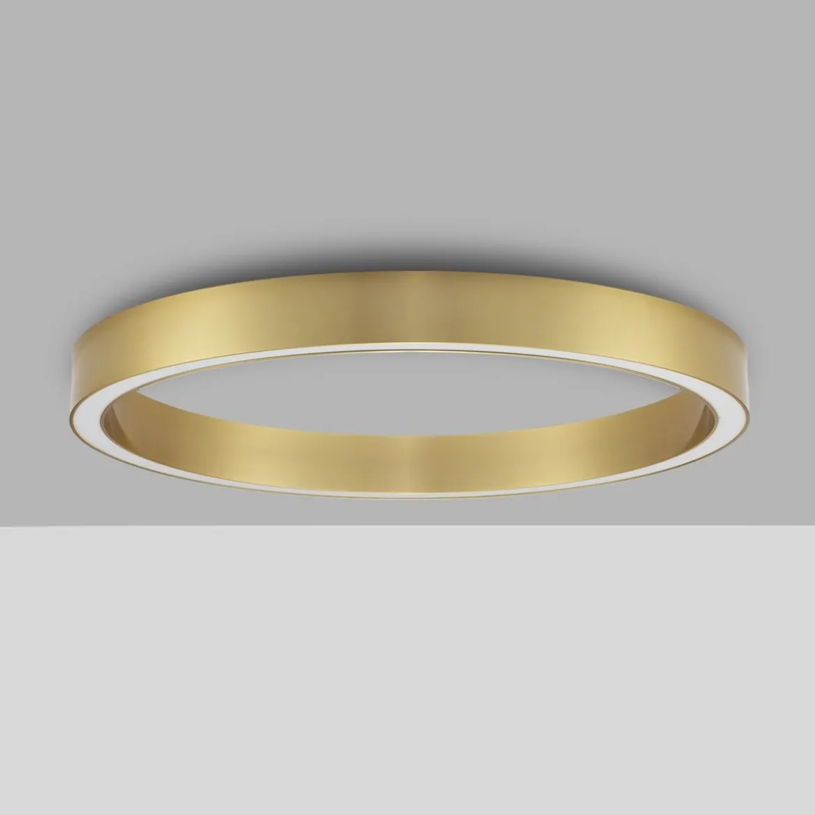 Nova Luce 9558650 STING LED Deckenleuchte 80cm 3000K Bronze dimmbar