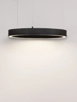 Nova Luce 9558601 STING LED Pendelleuchte 60cm 3000K Schwarz dimmbar