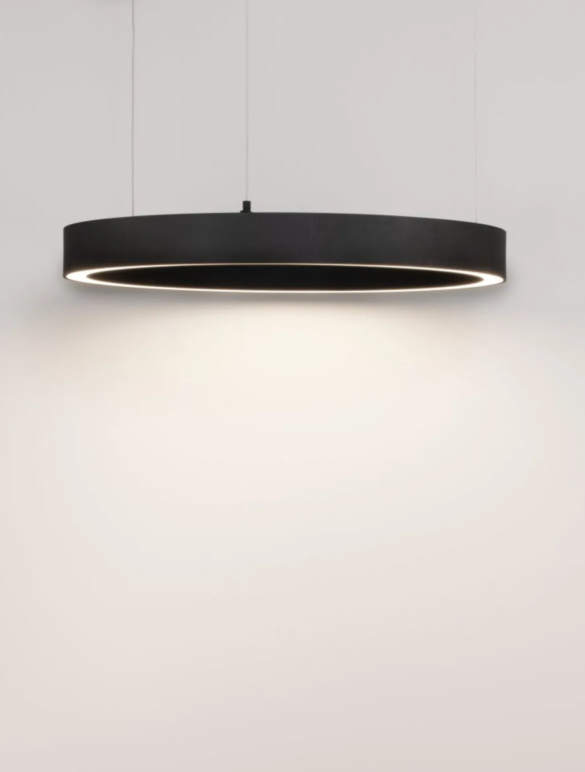 Nova Luce 9558601 STING LED Pendelleuchte 60cm 3000K Schwarz dimmbar