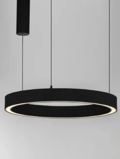 Nova Luce 9558601 STING LED Pendelleuchte 60cm 3000K Schwarz dimmbar