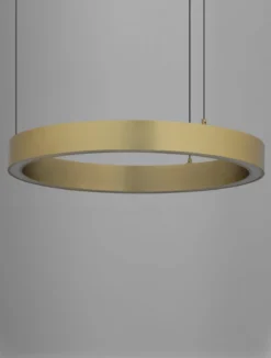 Nova Luce 9558602 STING LED Pendelleuchte 60cm 3000K Bronze dimmbar