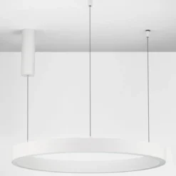 Nova Luce 9558603 STING LED Pendelleuchte 60cm 3000K Weiss dimmbar
