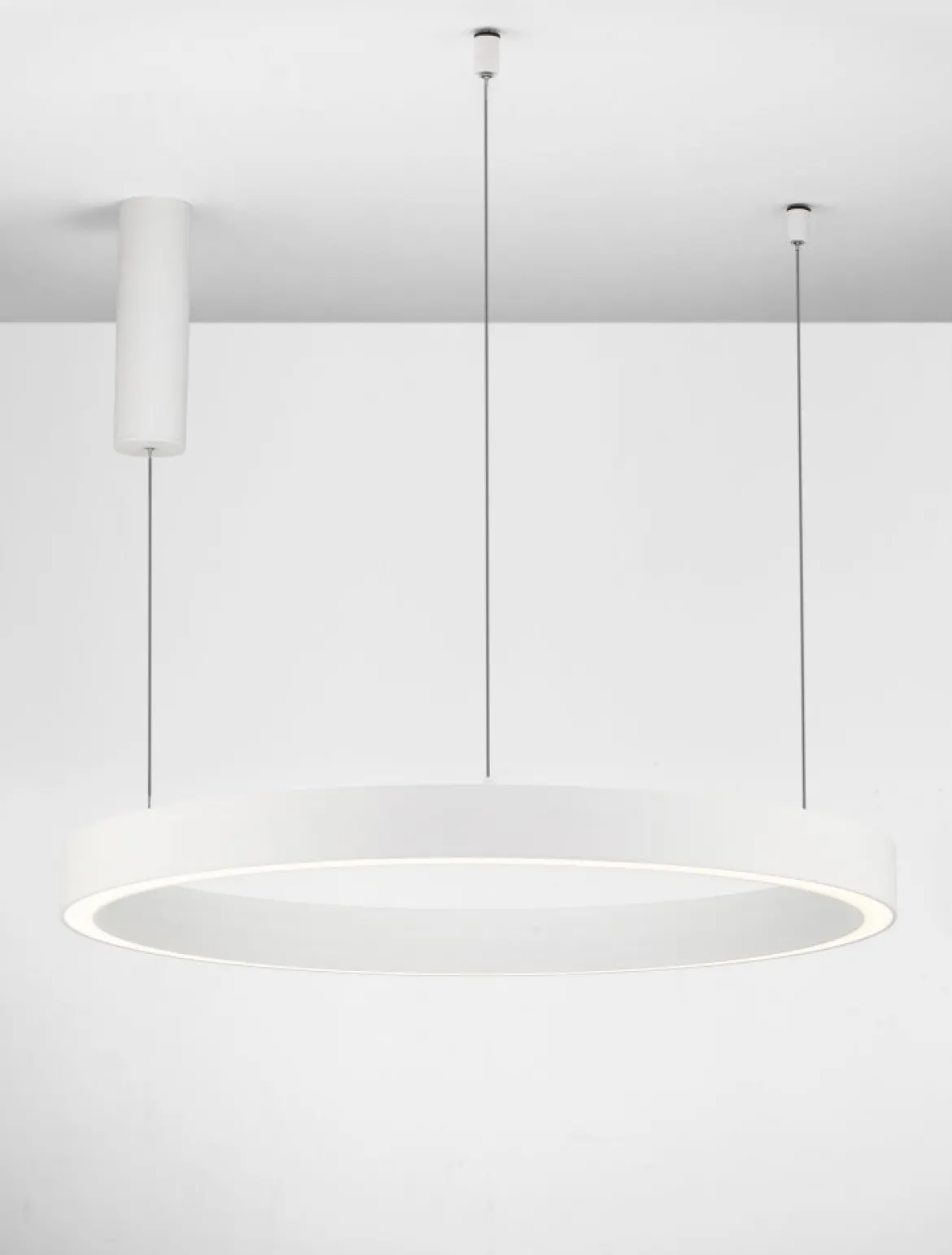 Nova Luce 9558603 STING LED Pendelleuchte 60cm 3000K Weiss dimmbar