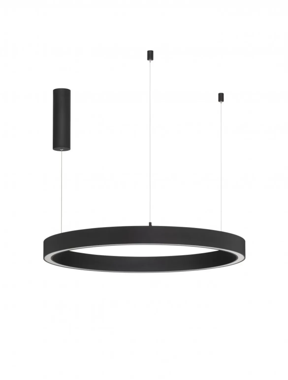 Nova Luce 9558604 STING LED Pendelleuchte 80cm 3000K Schwarz dimmbar