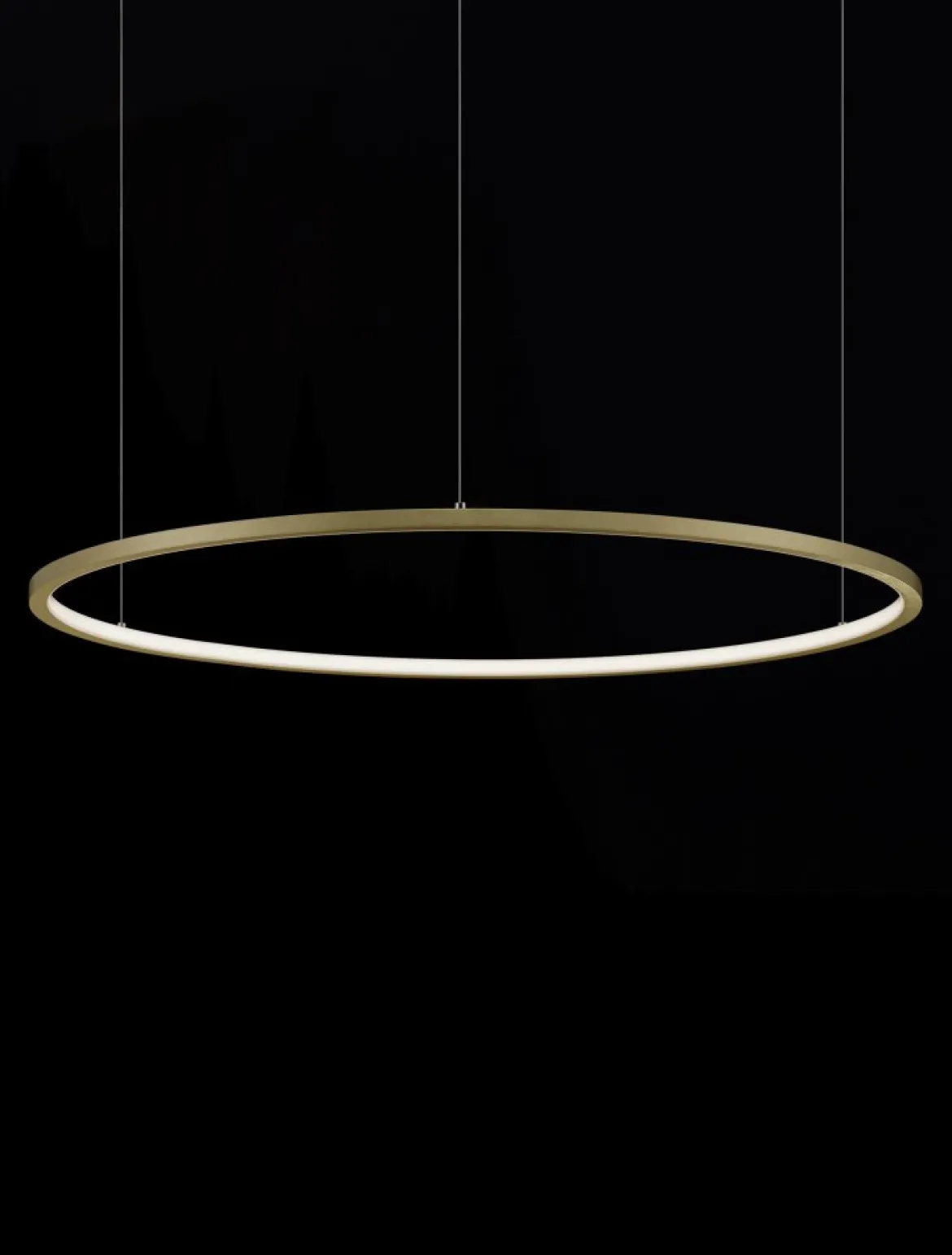 Nova Luce 9345606 TARQUIN LED Pendelleuchte 80cm 3000K Messing Gold