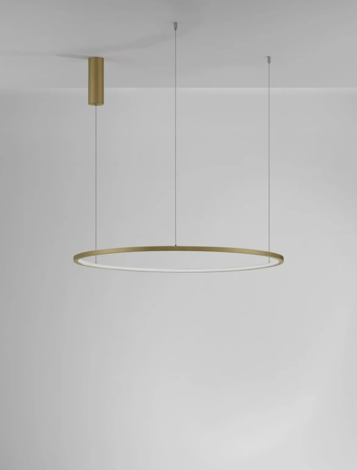 Nova Luce 9345606 TARQUIN LED Pendelleuchte 80cm 3000K Messing Gold