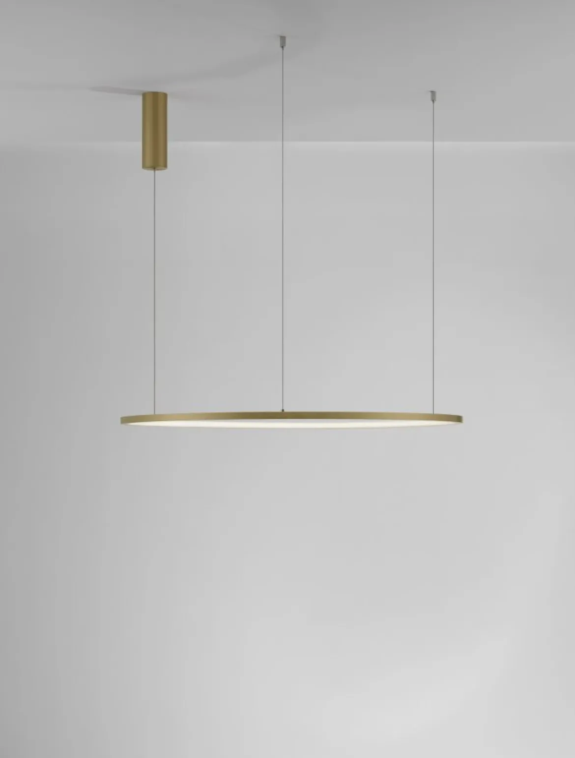 Nova Luce 9345606 TARQUIN LED Pendelleuchte 80cm 3000K Messing Gold