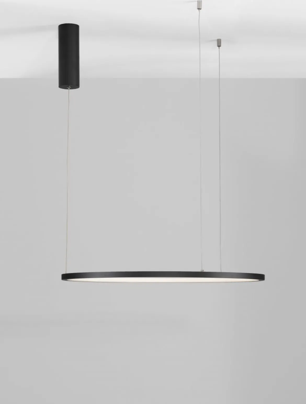 Nova Luce 9345601 TARQUIN LED Pendelleuchte 60cm 3000K Schwarz dimmbar