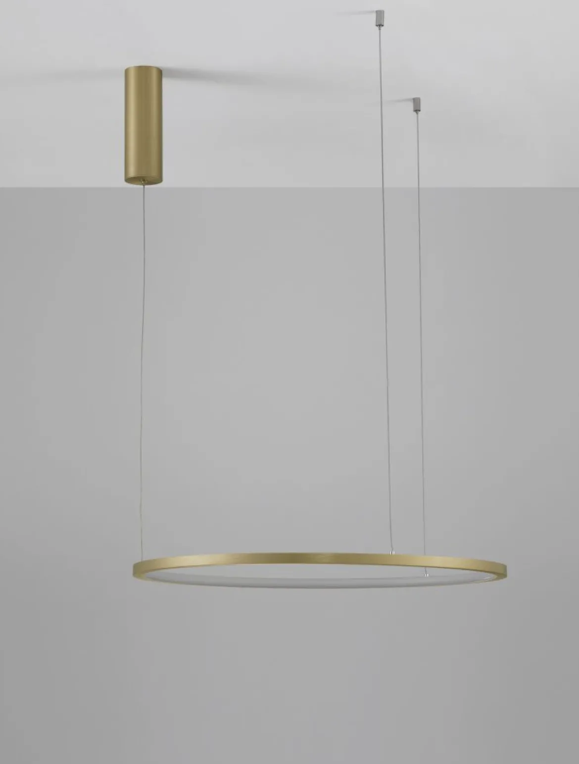 Nova Luce 9345602 TARQUIN LED Pendelleuchte 60cm 3000K Messing Gold dimmbar
