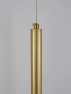 Nova Luce 9287918 TRIMLE LED Pendelleuchte 50cm 3000K Gold