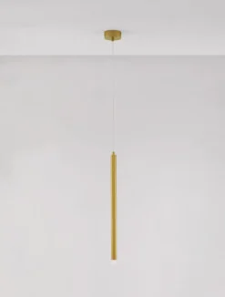 Nova Luce 9287918 TRIMLE LED Pendelleuchte 50cm 3000K Gold