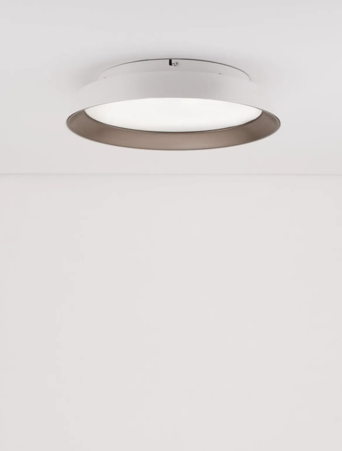 Nova Luce 9081260 VELA LED Deckenleuchte 1-flammig 3000K Kaffeebraun