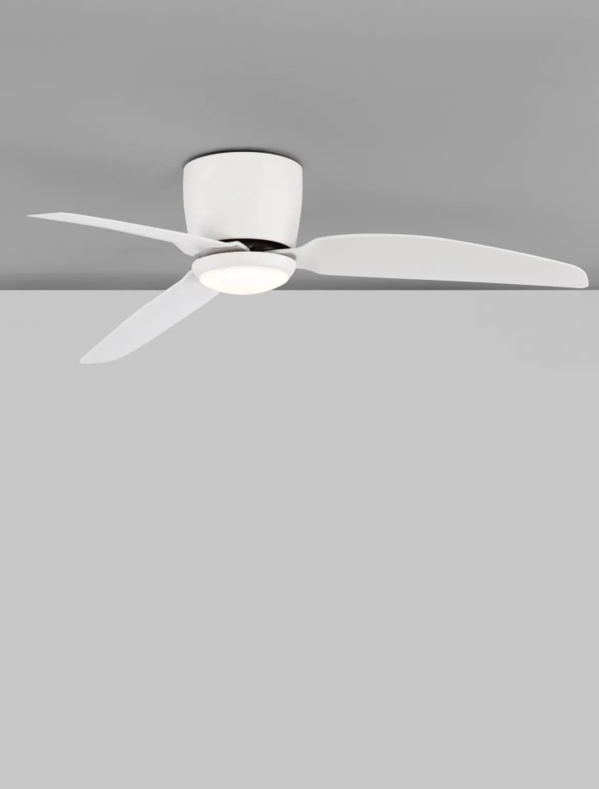 Nova Luce 9952361 VOLGA LED Ventilator 3000K Weiss
