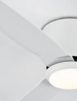 Nova Luce 9952361 VOLGA LED Ventilator 3000K Weiss