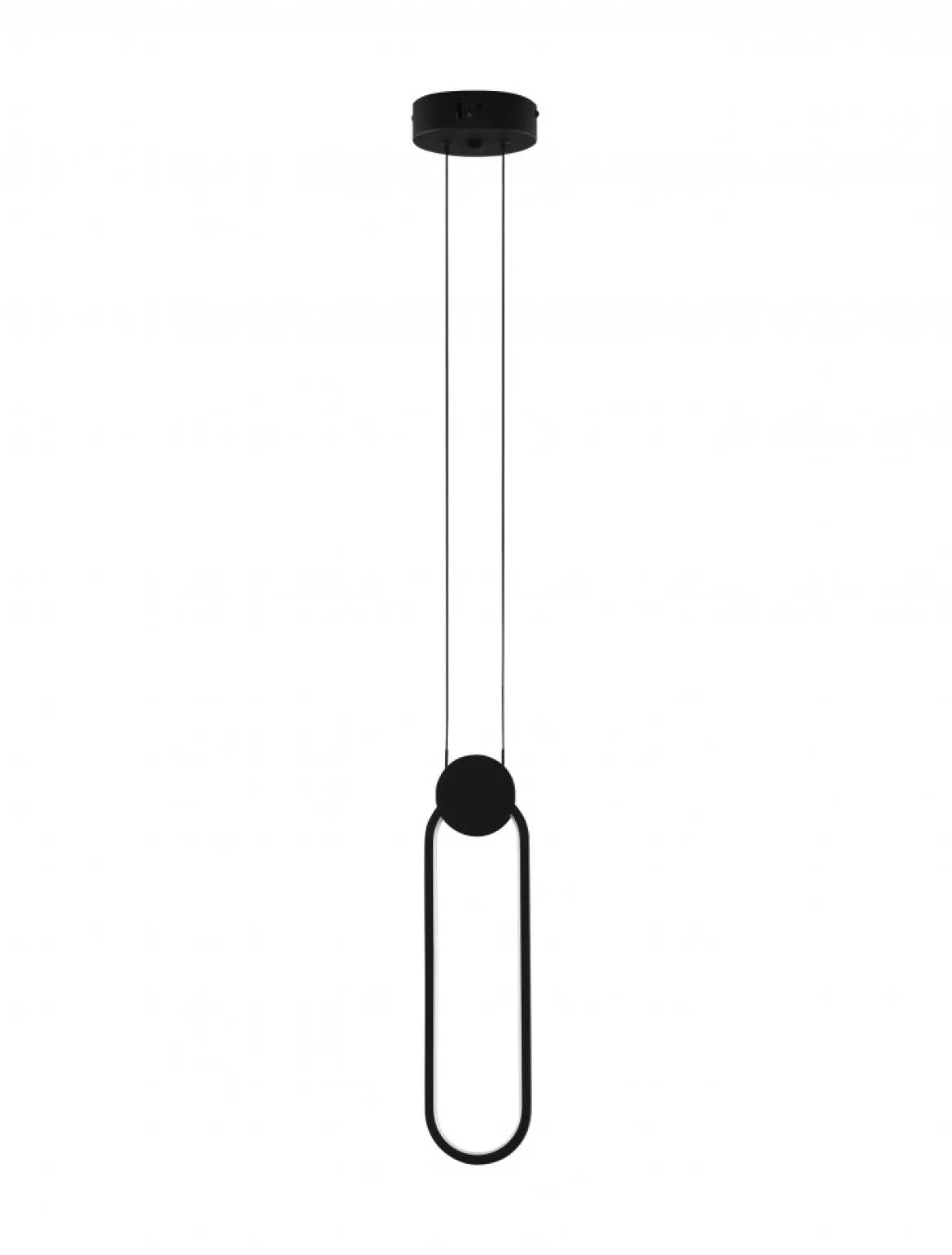 Nova Luce 9080132 WIRO LED Pendelleuchte 1-flammig 3000K Schwarz