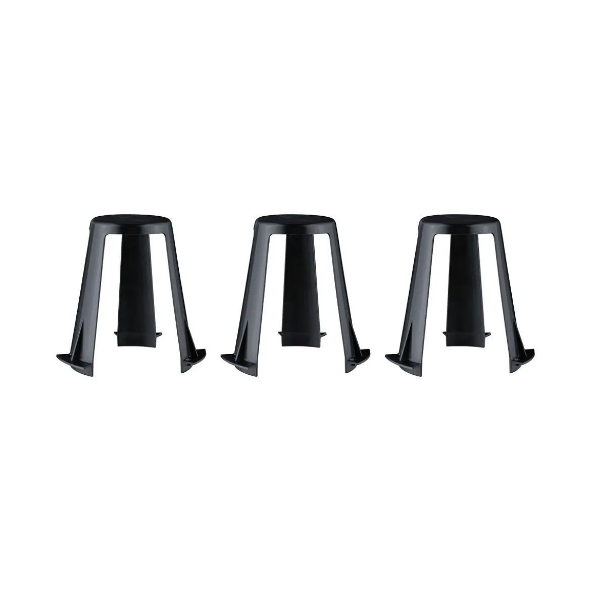 Paulmann 92399 Abstandshalter für Einbauleuchten 3er-Set 62-90 mm schwarz