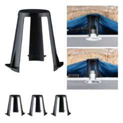 Paulmann 92399 Abstandshalter für Einbauleuchten 3er-Set 62-90 mm schwarz