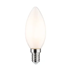 Paulmann 29115 Classic White LED Kerze E14 470lm 2700K dimmbar Opal