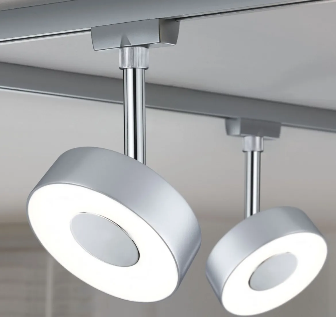 Paulmann Design URail 95593 LED Schienenspot 4000K dimmbar 230V chrom matt