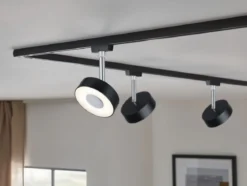 Paulmann Design URail 95589 LED Schienenspot Circle 3000K dimmbar 230V Schwarz