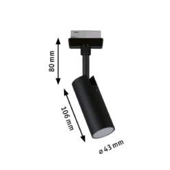 Paulmann Design URail 95598 LED Schienenspot Tubo 4000K dimmbar