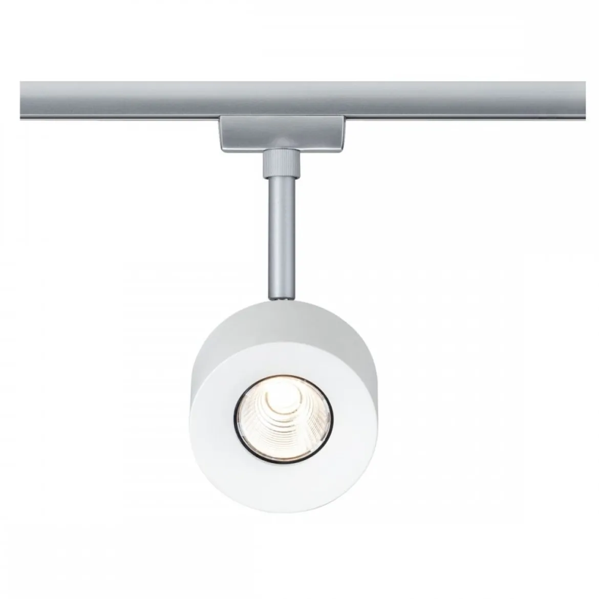 Paulmann Design URail No. 95373 URail LED-Spot Pane 7,4W Weiß Chrom matt 2700K