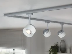 Paulmann Design URail No. 95373 URail LED-Spot Pane 7,4W Weiß Chrom matt 2700K