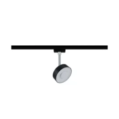 Paulmann Design URail No. 96915 URail LED-Spot Circle 5W Schwarz matt 2700K dimmbar