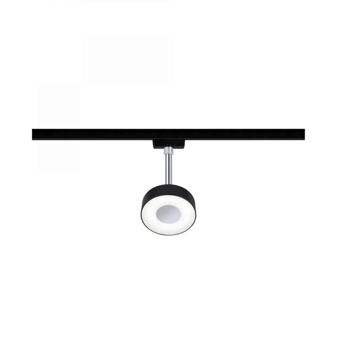Paulmann Design URail No. 96939 URail LED-Spot Circle 5W Schwarz matt chrom 4000K