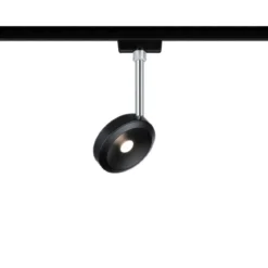 Paulmann Design URail No. 96922 URail LED-Spot Discus 5W Schwarz matt chrom 2700K