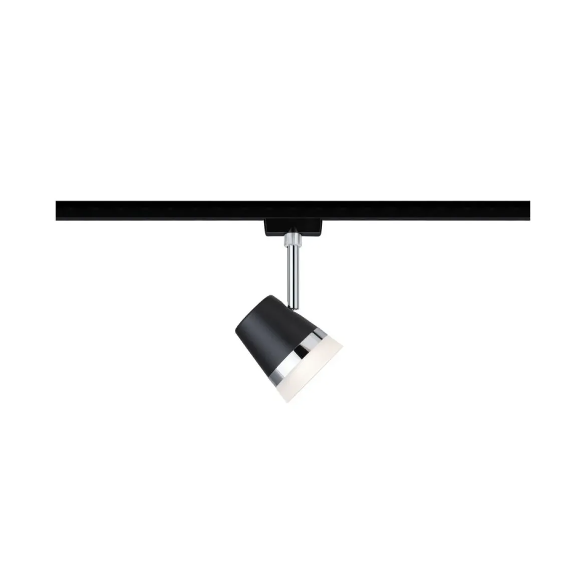 Paulmann Design URail No. 96925 URail LED-Spot Cone schwarz chrom max. 15W GU10