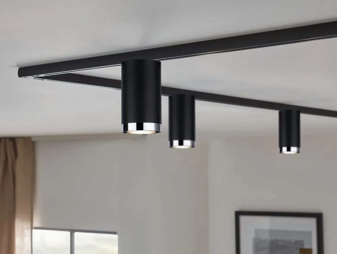 Paulmann Design URail No. 96918 URail LED-Spot Tube schwarz max. 10W GU10