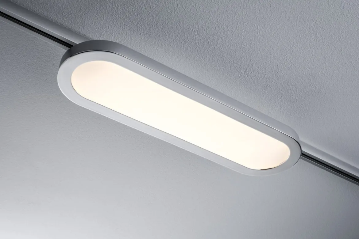 Paulmann Design URail No. 95319 URail LED Panel Loop Chrom matt 7W