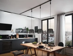 Paulmann Design URail No. 96920 URail LED Panel 5W Schwarz Chrom 2700K