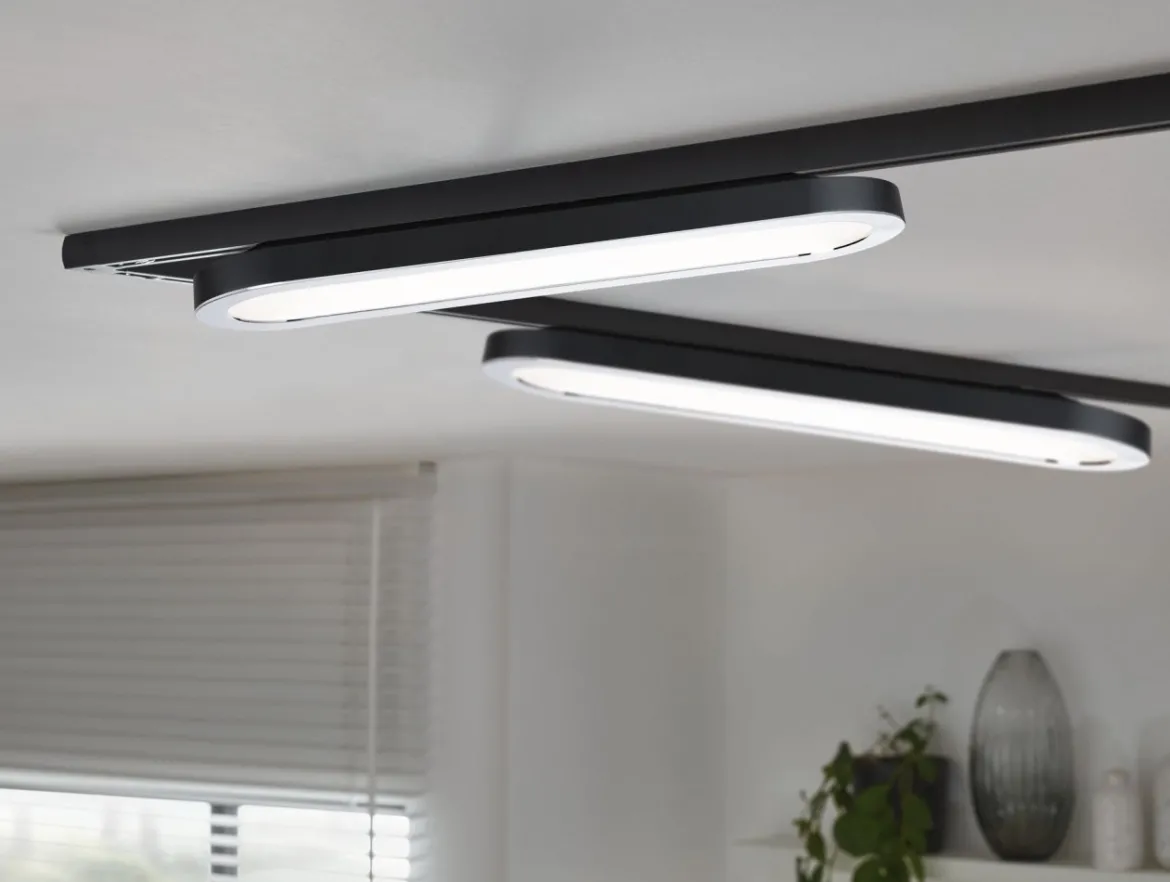Paulmann Design URail No. 96920 URail LED Panel 5W Schwarz Chrom 2700K