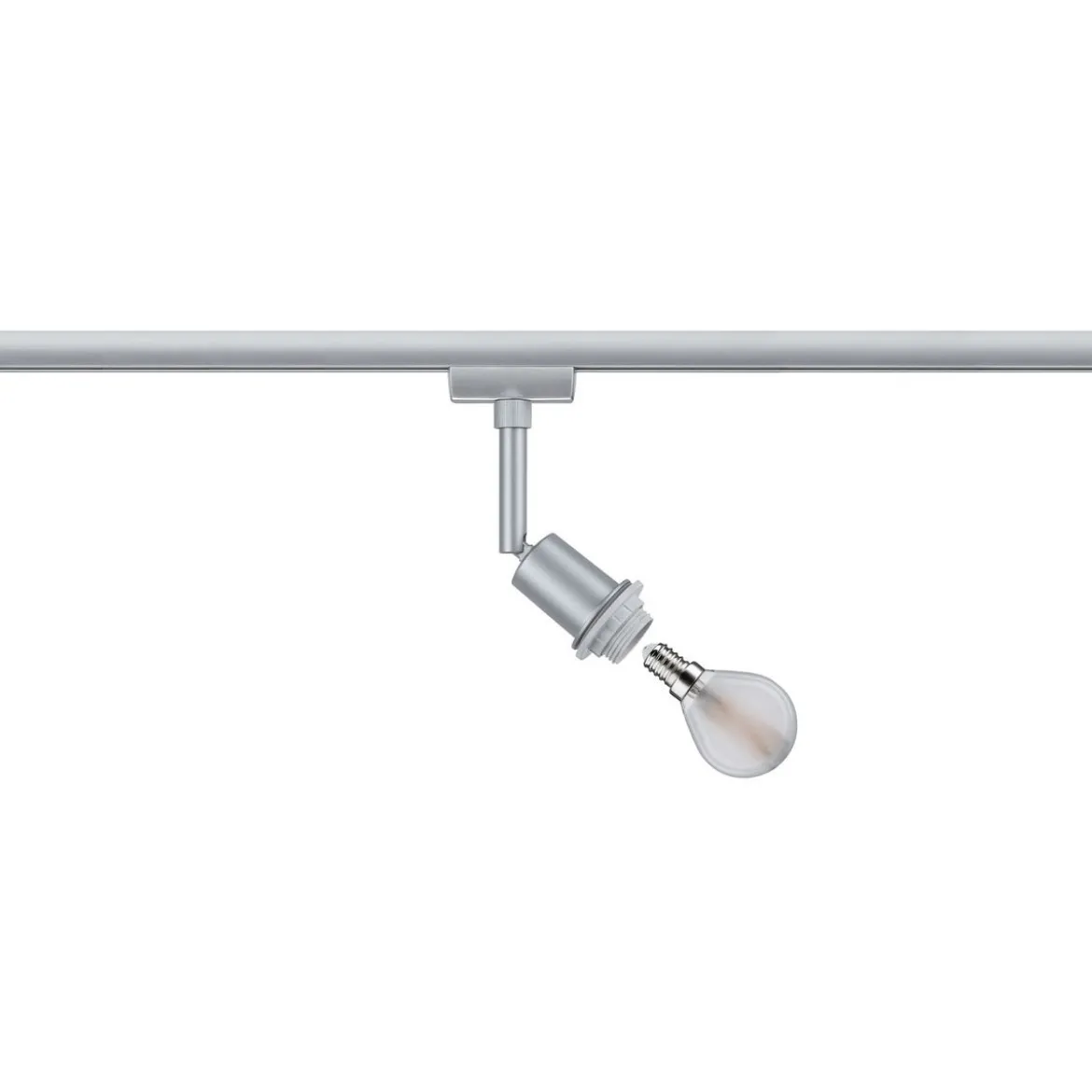 Paulmann Design URail No. 96968 URail DecoSystems Spot Chrom matt max.20W E14 ohne Leuchtmittel