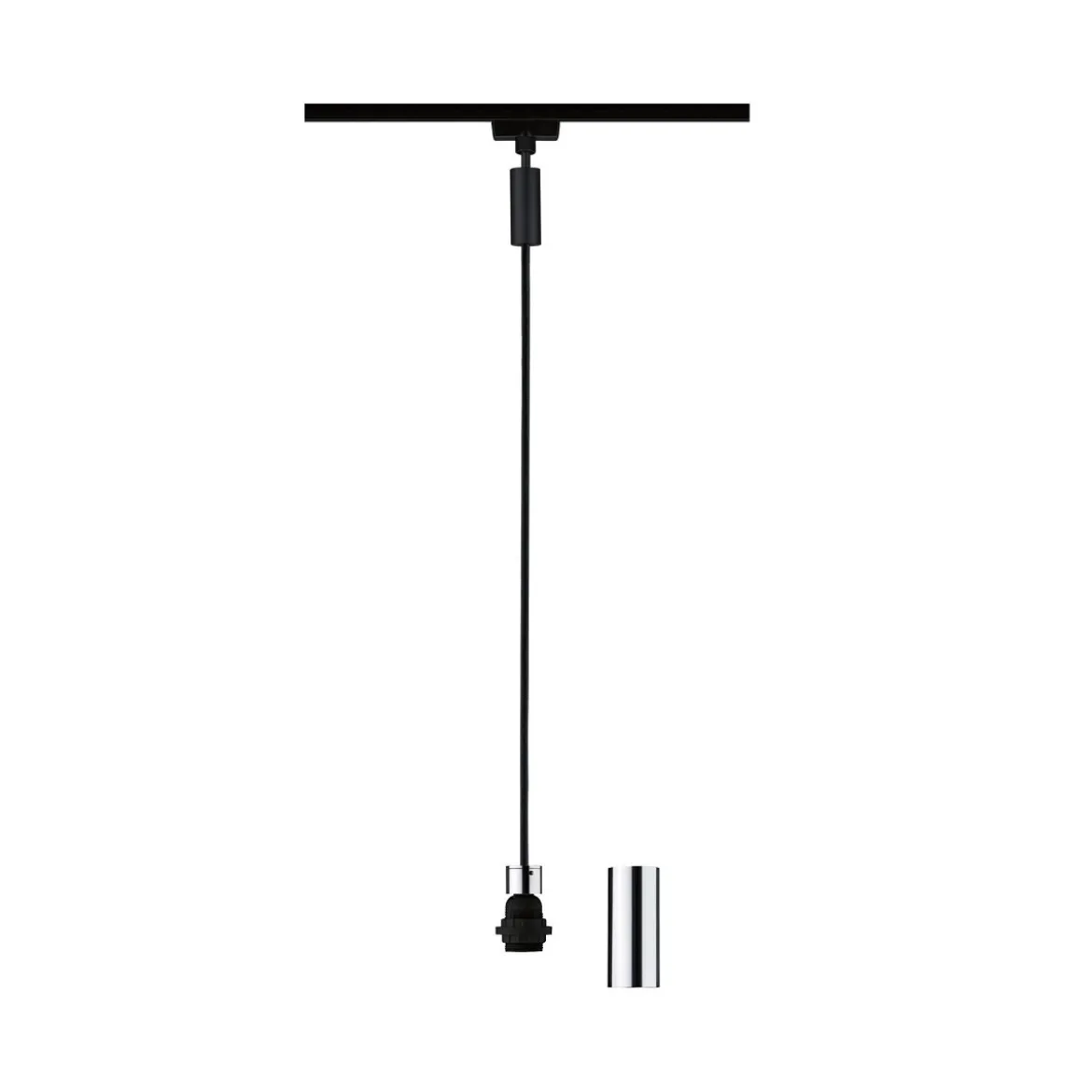 Paulmann Design URail No. 96919 URail DecoSystems Pendel schwarz max.20W E27