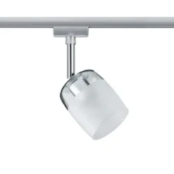 Paulmann Design URail No. 95338 URail Spot Blossom Chrom matt Klar-Satinglas max. 10W