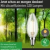 Paulmann 29201 Eco-Line Filament 230V LED Kerze E14 840lm 3000K Klar