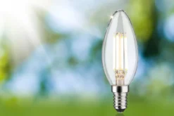 Paulmann 29201 Eco-Line Filament 230V LED Kerze E14 840lm 3000K Klar