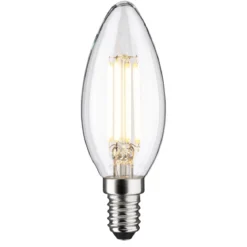 Paulmann 29201 Eco-Line Filament 230V LED Kerze E14 840lm 3000K Klar
